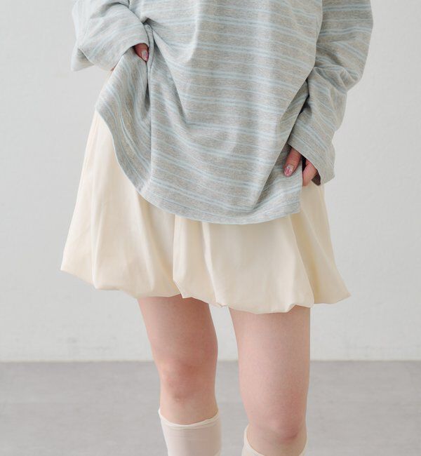  「バルーンミニスカート」|スカート|
