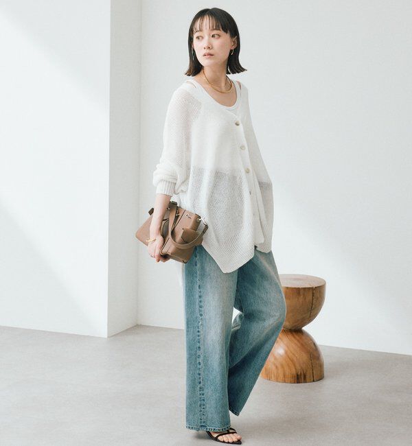  「【A・MONN(アモン)】addフロントナローデニム」|デニム|