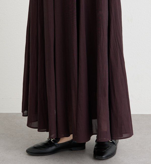  「【軽やか素材】カッセンサーキュラースカート」|スカート|