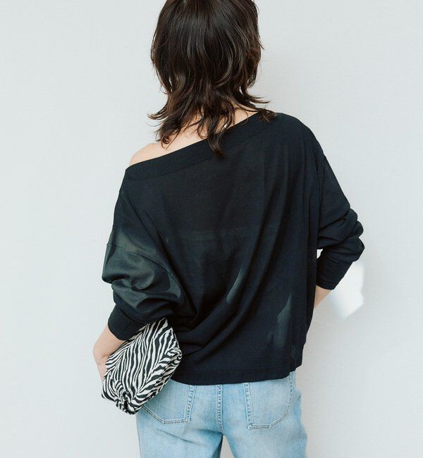  「予約【大人の肌見せに】シアードルマンカットソー」|Tシャツ・カットソー|