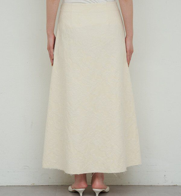  「【セットアップ対応】ジャガードスカート」|スカート|