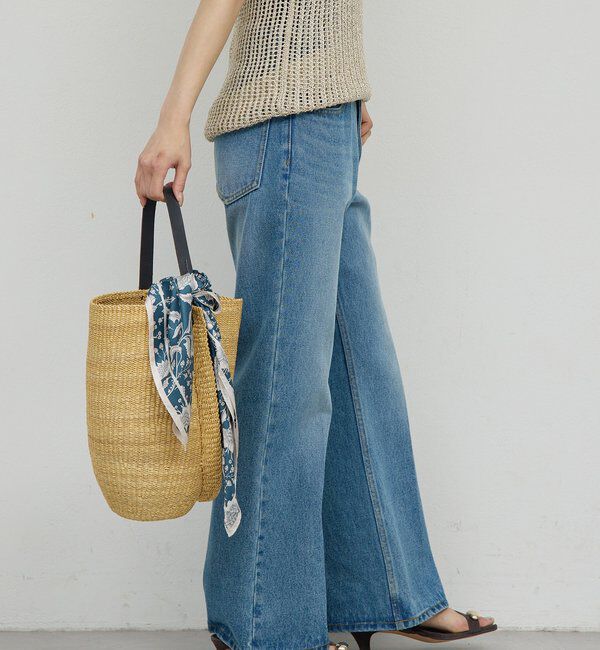  「センタークリースフレアデニム」|デニム|