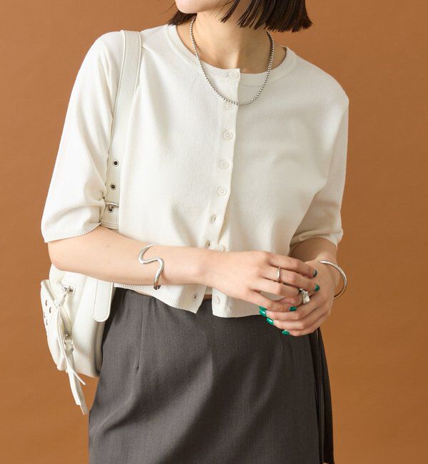  「チビボタンカーディガン」|カーディガン|