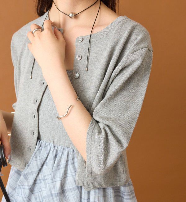  「チビボタンカーディガン」|カーディガン|