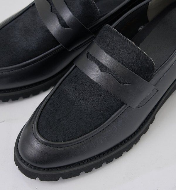  「ハラコ切替ローファー」|その他|