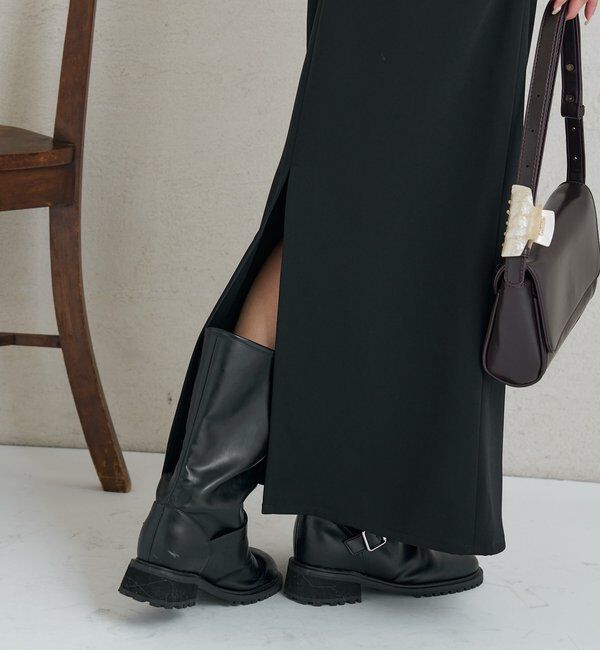  「サイドギャザータックスカート」|スカート|