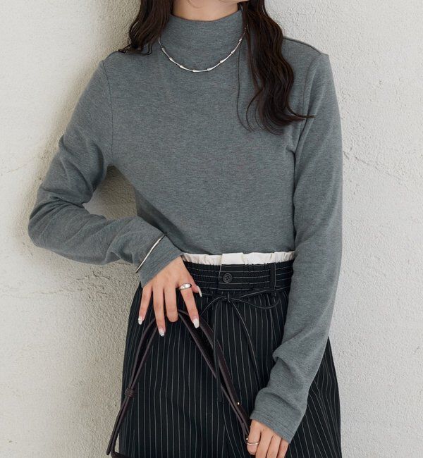  「ハイネックロンT」|Tシャツ・カットソー|