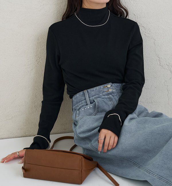  「ハイネックロンT」|Tシャツ・カットソー|