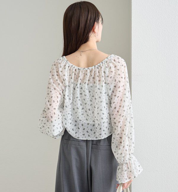  「シアーフラワーキャミボレロSET」|シャツ・ブラウス|