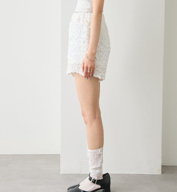  「エアリーシャーリングショートパンツ」|チノ|