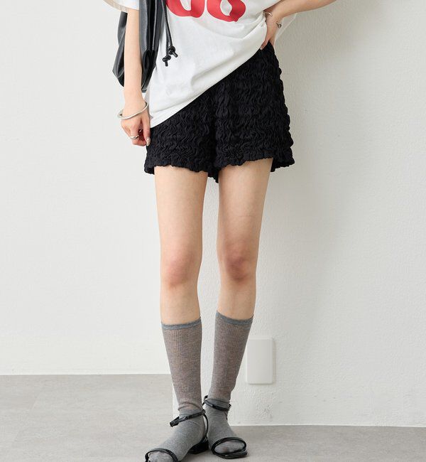  「エアリーシャーリングショートパンツ」|チノ|