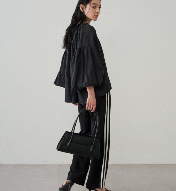  「【INDIA】スキッパーレースブラウス」|シャツ・ブラウス|