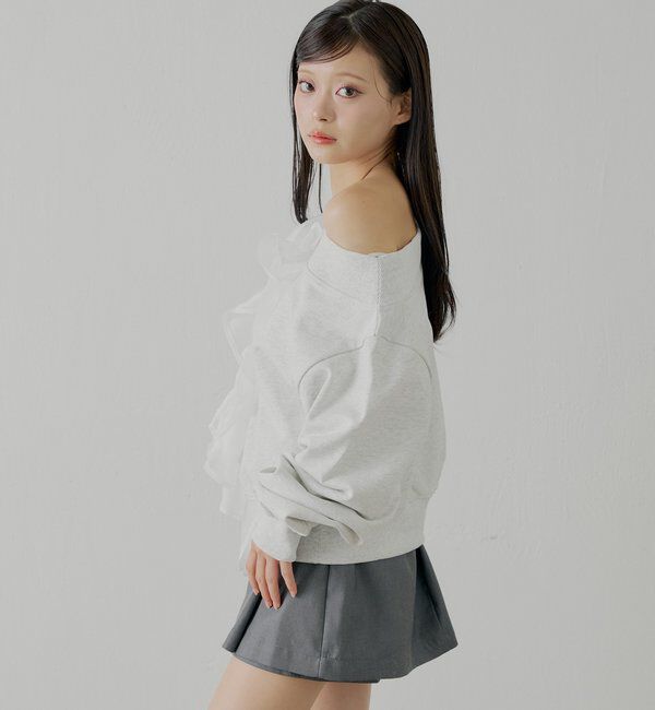  「ボックスプリーツレイヤードスカパン」|スカート|