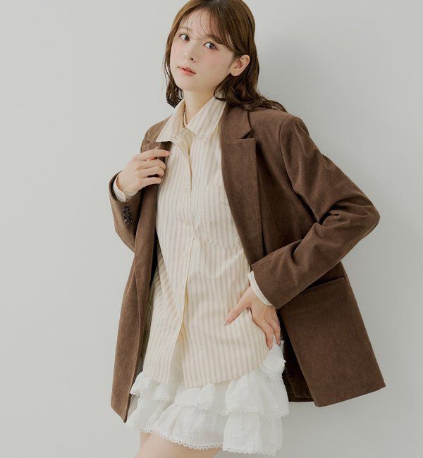  「フリルティアードミニスカート」|スカート|