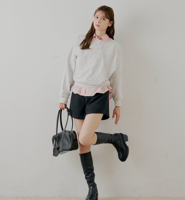  「ワンショルルーズスウェット」|Tシャツ・カットソー|