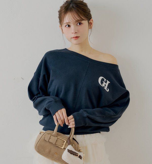  「ワンショルルーズスウェット」|Tシャツ・カットソー|