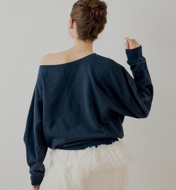  「ワンショルルーズスウェット」|Tシャツ・カットソー|