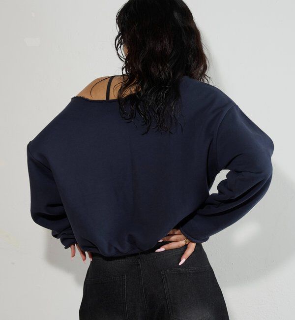  「エリオットナンバリングワンショルダースウェット」|Tシャツ・カットソー|