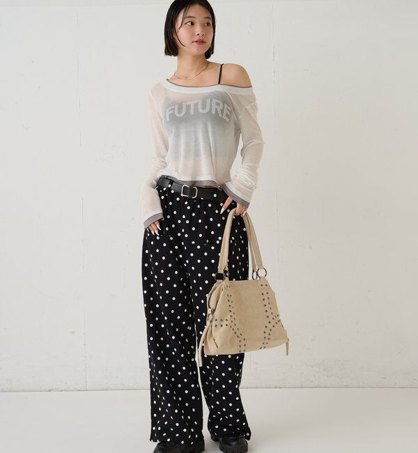  「ドットスラッシュポケットスウェットパンツ」|チノ|