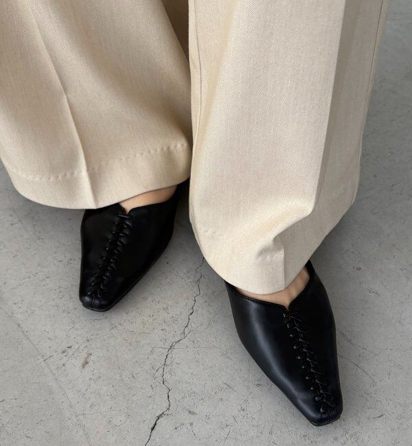  「レースアップフラットシューズ」|その他|