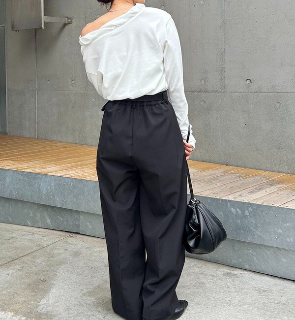  「バルーンネックロンT」|Tシャツ・カットソー|