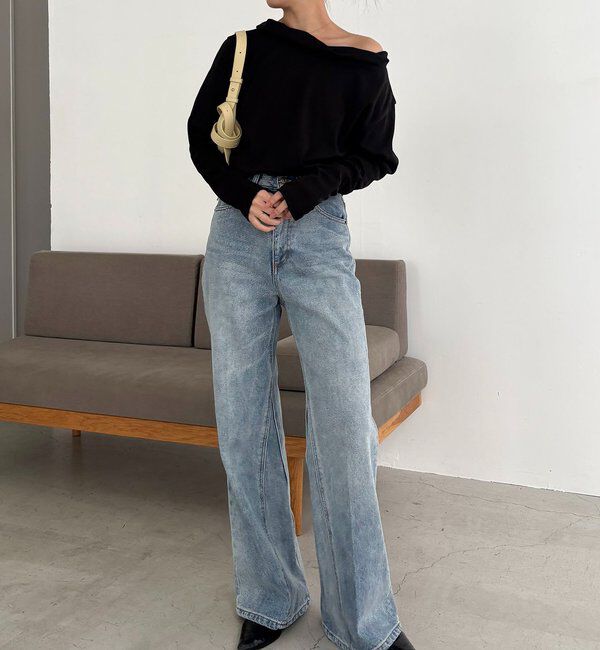  「バルーンネックロンT」|Tシャツ・カットソー|