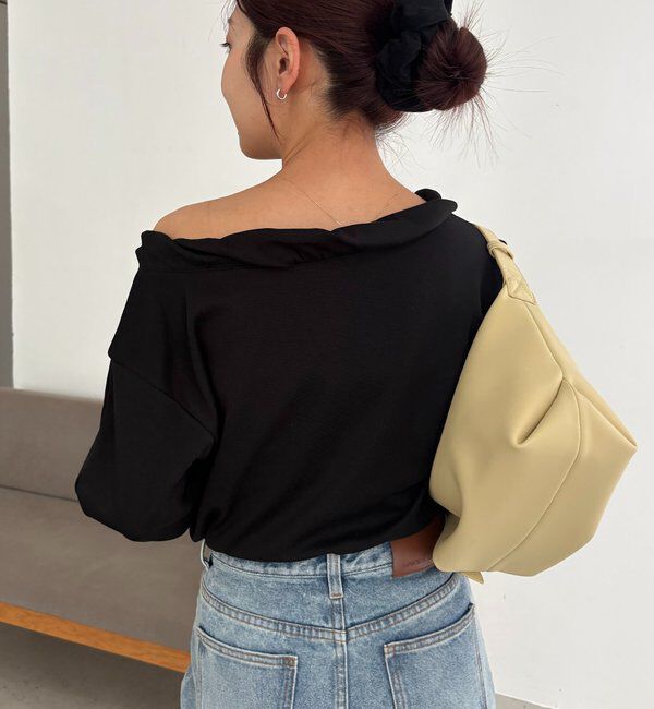  「バルーンネックロンT」|Tシャツ・カットソー|