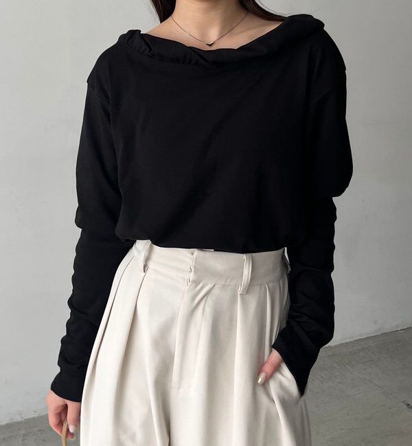  「バルーンネックロンT」|Tシャツ・カットソー|