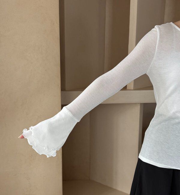  「【LE'MAGE&times;gemeilコラボ】ティアードスリーブロンT」|Tシャツ・カットソー|