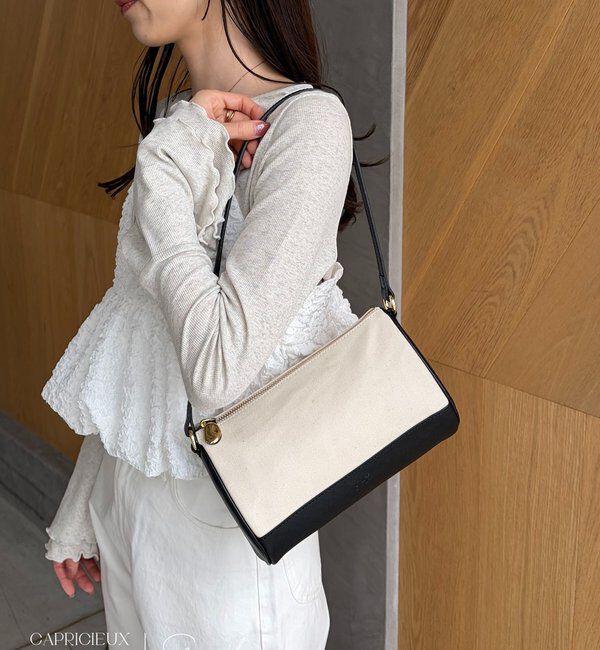  「【LE'MAGE&times;gemeilコラボ】3WAYキャンバスエッグショルダーバッグ」|トートバッグ|