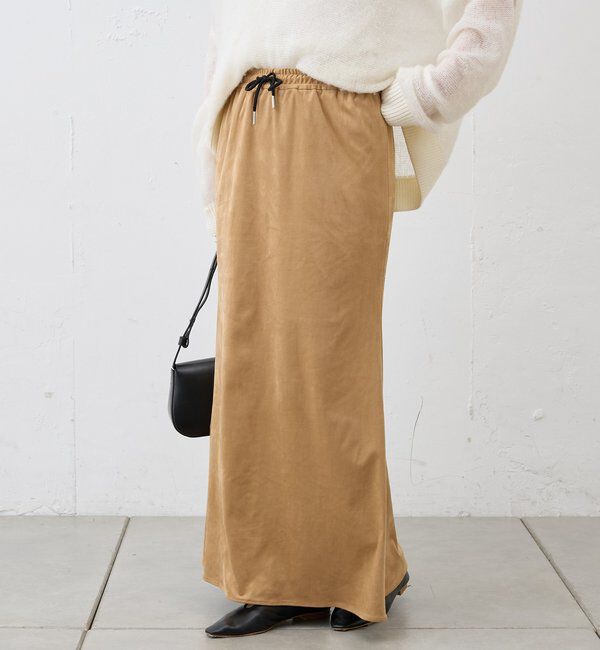  「フェイクスウェードスカート」|スカート|