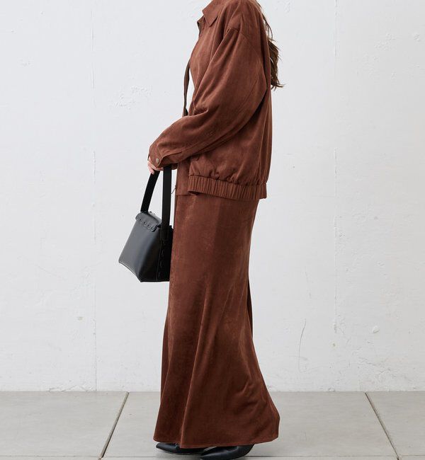  「フェイクスウェードスカート」|スカート|