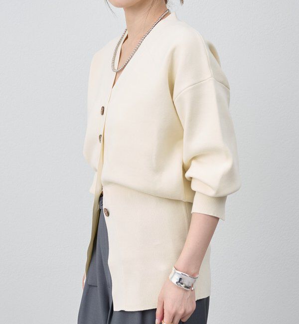  「スムースシェイプカーディガン」|カーディガン|