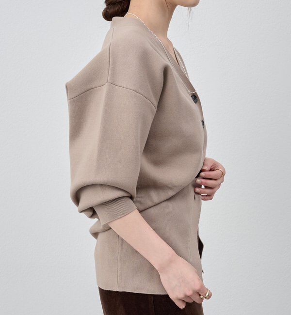  「スムースシェイプカーディガン」|カーディガン|