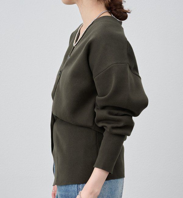  「スムースシェイプカーディガン」|カーディガン|