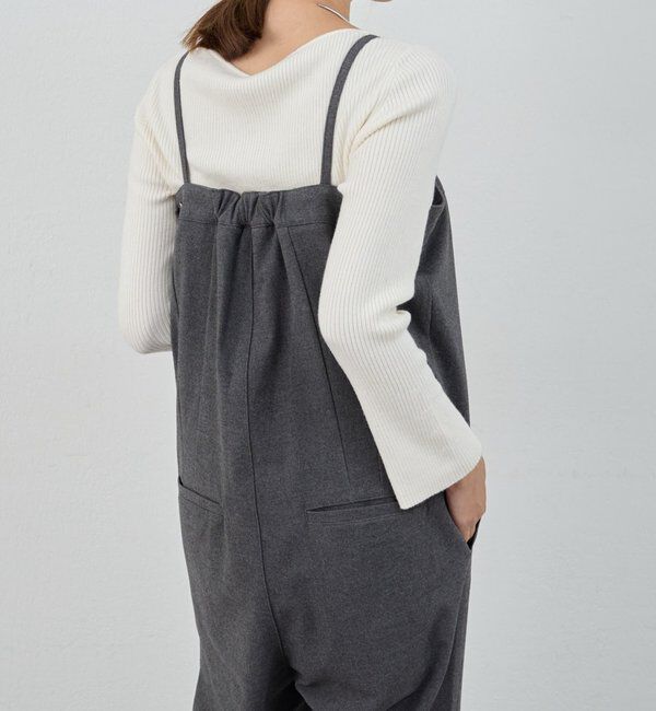  「【4色展開】アシンメトリーリブニット」|ニット・セーター|