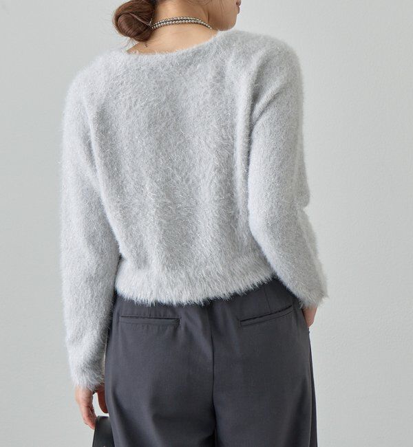  「ラメシャギーニットカーデ」|カーディガン|