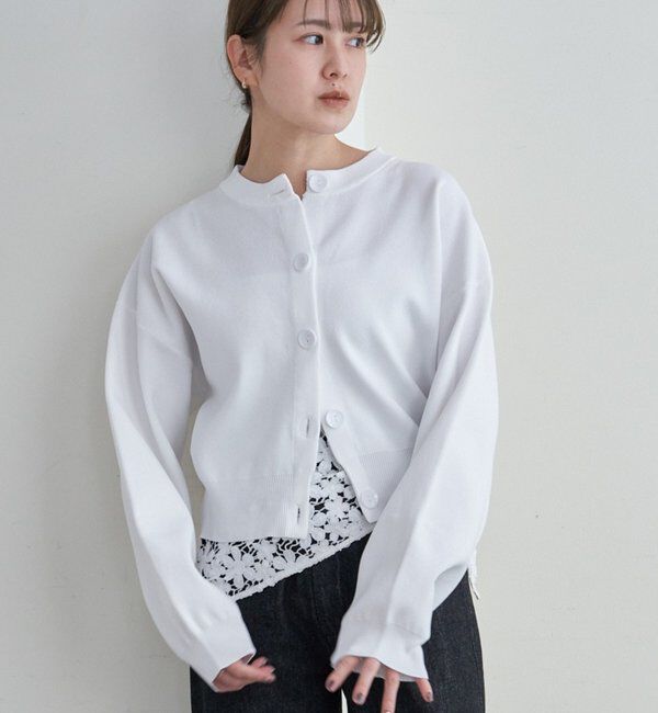  「ソフトニットカーディガン」|カーディガン|