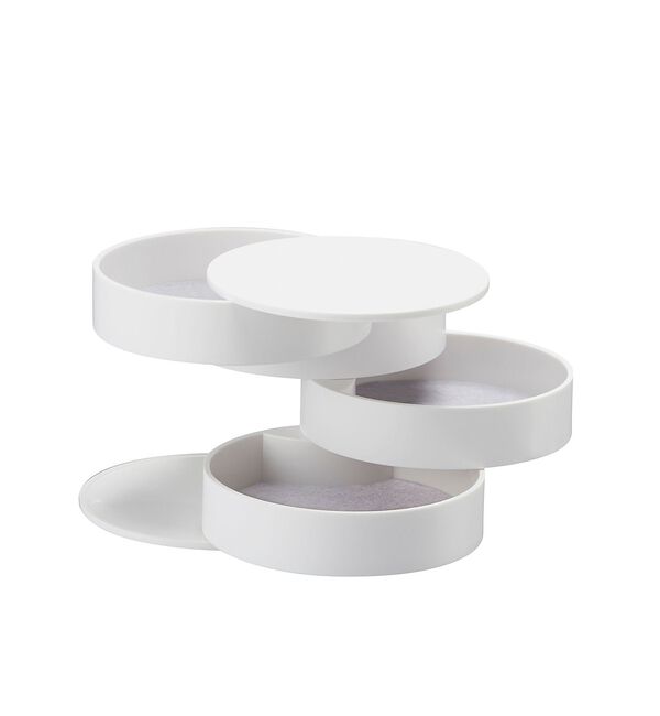 collex「【tower】 アクセサリートレー4段 回転式」|その他|