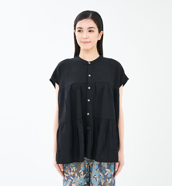 collex「切替ギャザーブラウス」|シャツ・ブラウス|