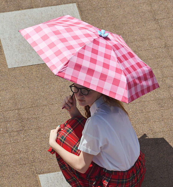 collex「Ohana Parasol 折りたたみ日傘 チェック【assa】」|傘|