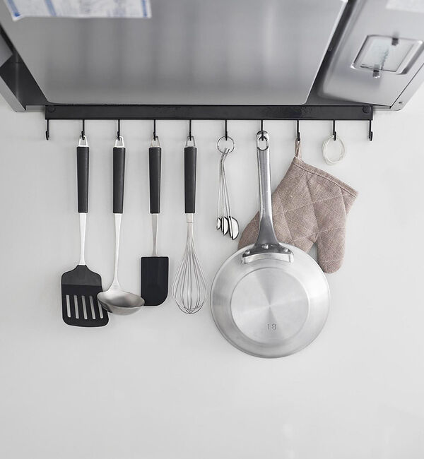 collex「【tower】 レンジフードフック10連 キッチン収納 フック掛け」|食器・キッチングッズ|