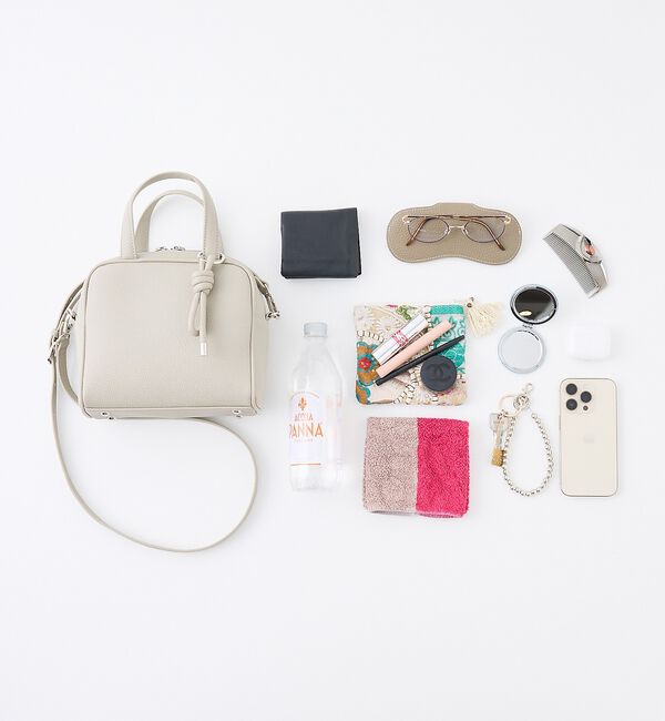 collex「チャーム付き 2WAYキューブボストン」|ボストンバッグ|