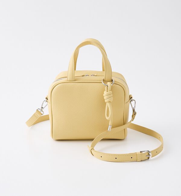 collex「チャーム付き 2WAYキューブボストン」|ボストンバッグ|