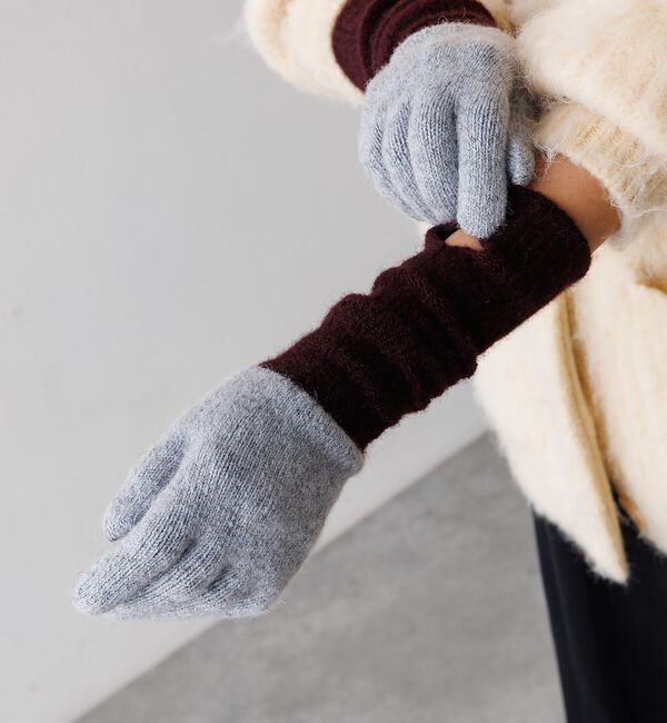collex「メリノウール アルパカ  2WAY グローブ 手袋」|手袋|