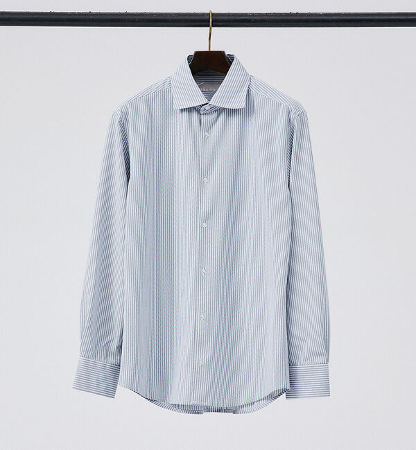 ABAHOUSE「【Comfeel】吸水速乾 長袖シャツ」|シャツ・ブラウス|ブルー系その他3