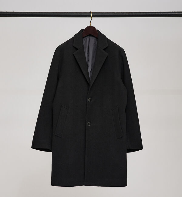 ABAHOUSE「ニットメルトン チェスターコート」|その他|