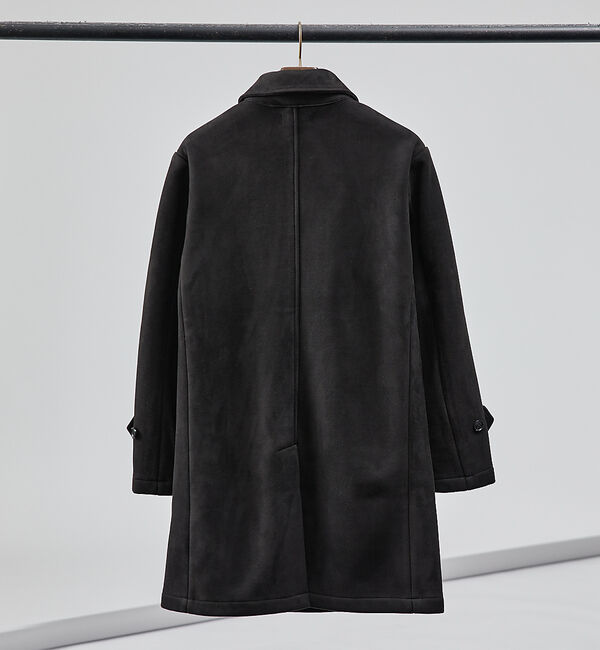 ABAHOUSE「【ネオスエード】裏フリース ステンカラーコート / バルマカーンコート」|ステンカラーコート|