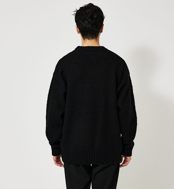 ABAHOUSE「ウール / モヘアブレンド ローゲージニット」|ニット・セーター|