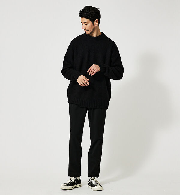 ABAHOUSE「ウール / モヘアブレンド ローゲージニット」|ニット・セーター|